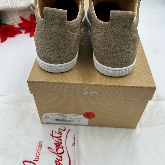 Christian Louboutin Mens FAV vontade sneakers size 41 made in Italy - Picture 10 of 11